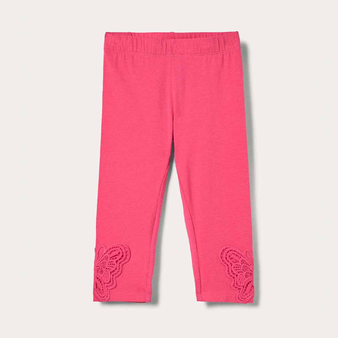 Pantallona Blukids LEGGINGS W/B FUXIA PINK