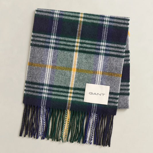 Shallë Gant CHECKED WOOL SCARF