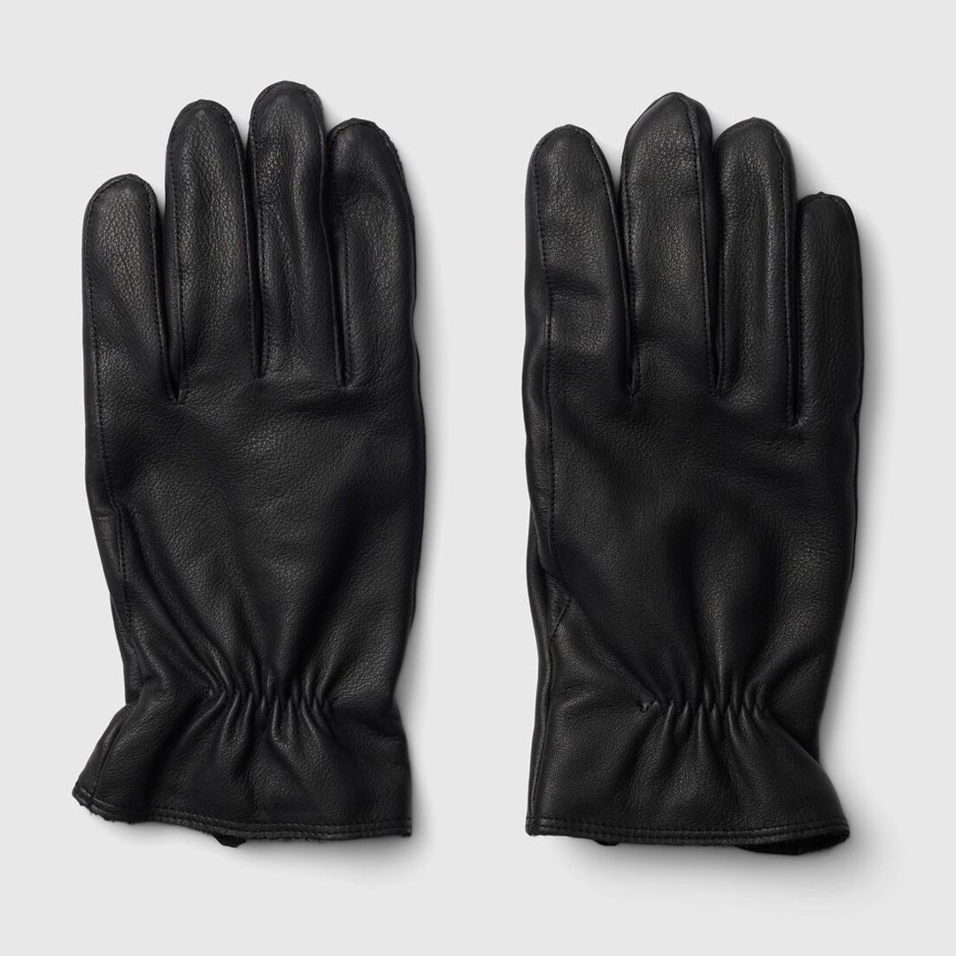 Doreza Selected SLMLOGAN LEATHER GLOVE