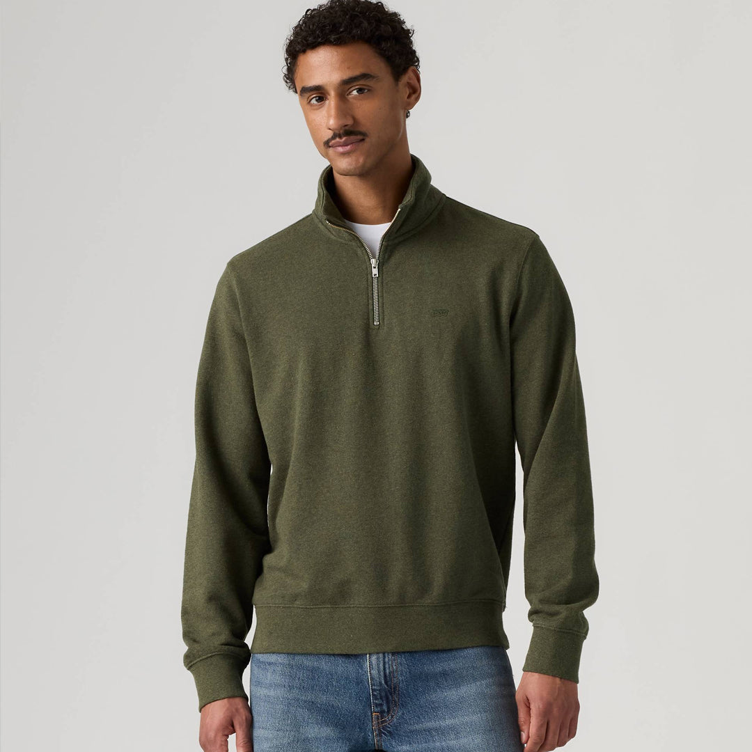 Xhemper Levis ORIGINAL HM 1/4 ZIP AUTUMN LEAVES HE