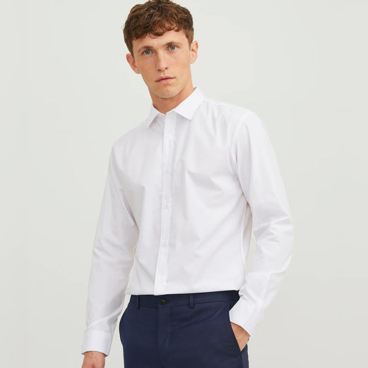 Këmishë Jack & Jones 12187222 WHI