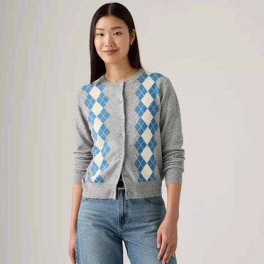 Xhemper LEVIS SUPER SOFT CREWNECK CARDI ELGIN PLAC