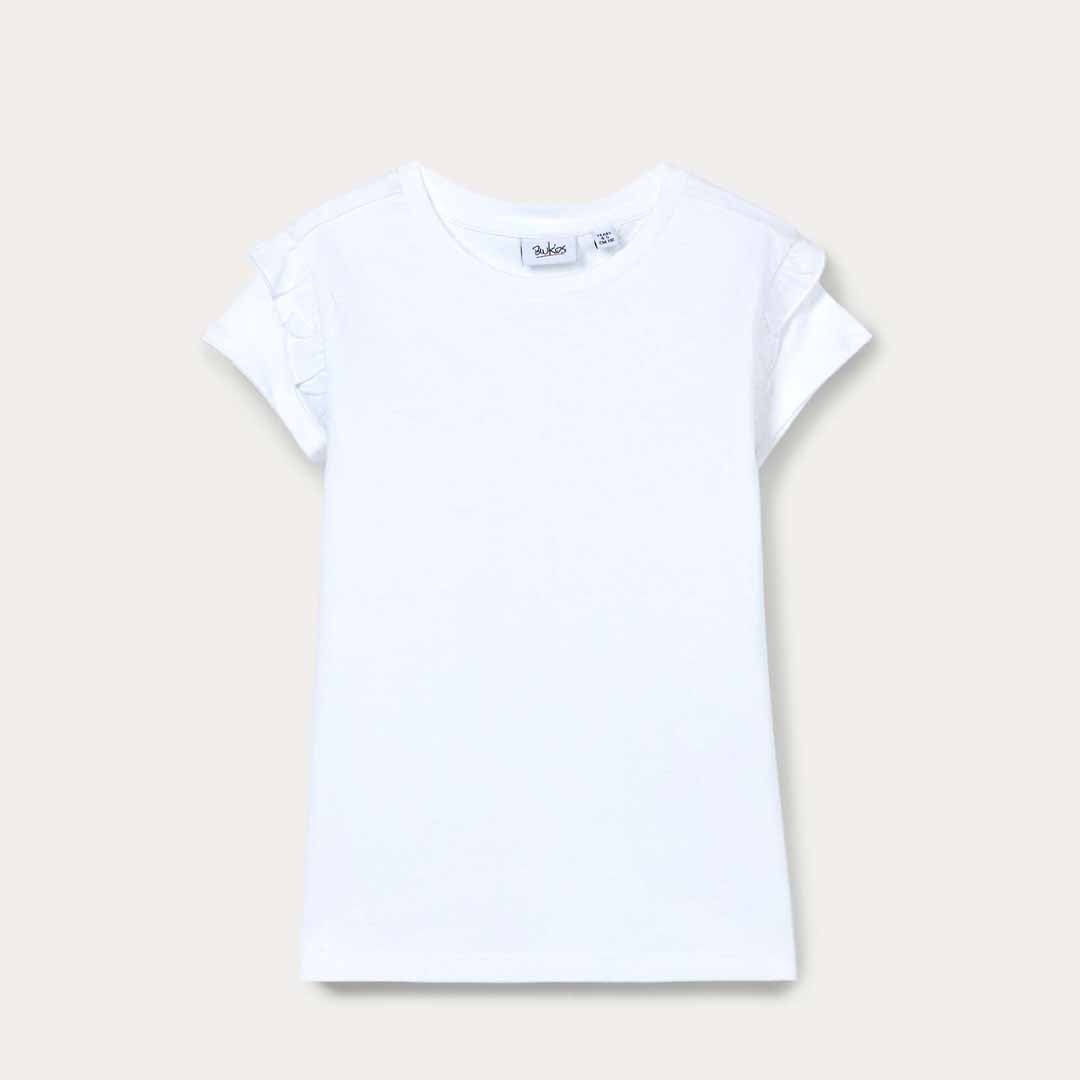 Maicë Blukids T-SHIRT S/S  BRILLIANT WH