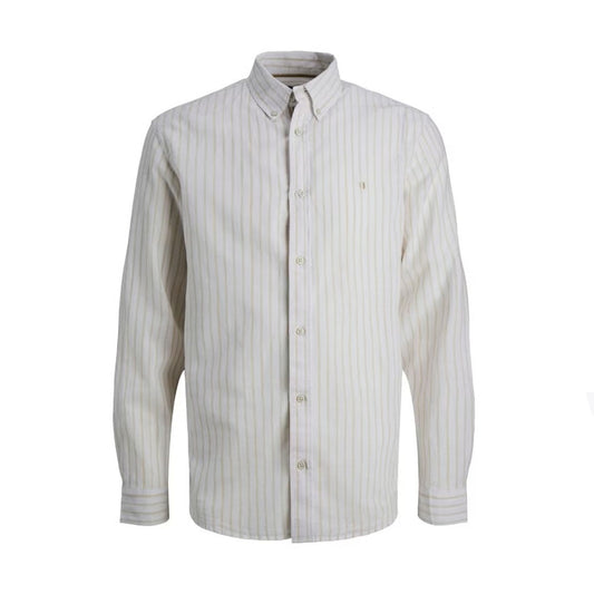 Këmishë Jack & Jones JPRBLUSUMMER LINEN BL SHIELD LS SHIRT LN