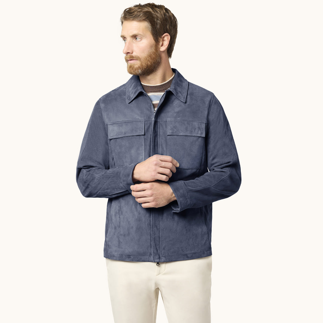 Jakne Paul & Shark MENS WOVEN AQUALEATHER JACKET
