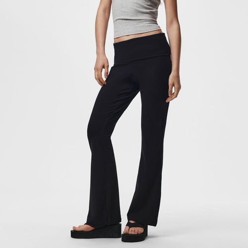 Leginse Pieces PCGEORGINA MW FLARED LEGGING JRS D2