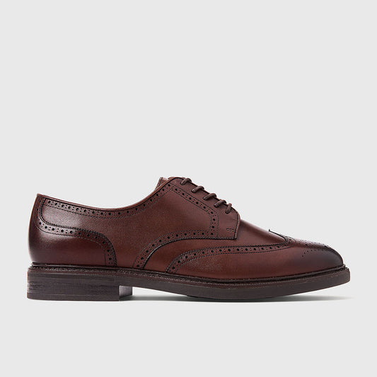 RALPH LAUREN CALF LEATHER-ASHER WGTIP-DS-WTP