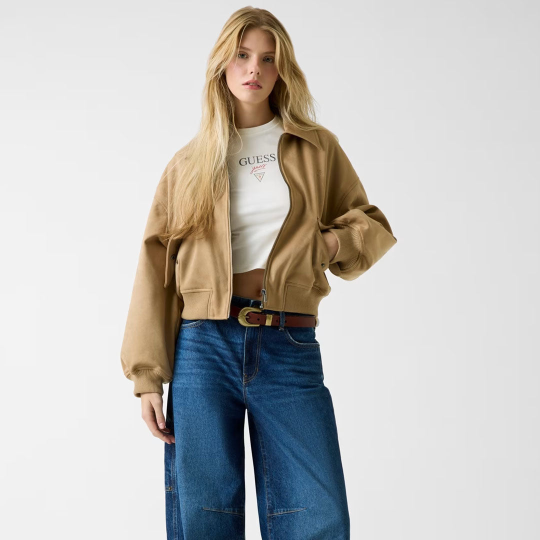 Jakne Guess Jeans GJ FAUX SUEDE BOMBER