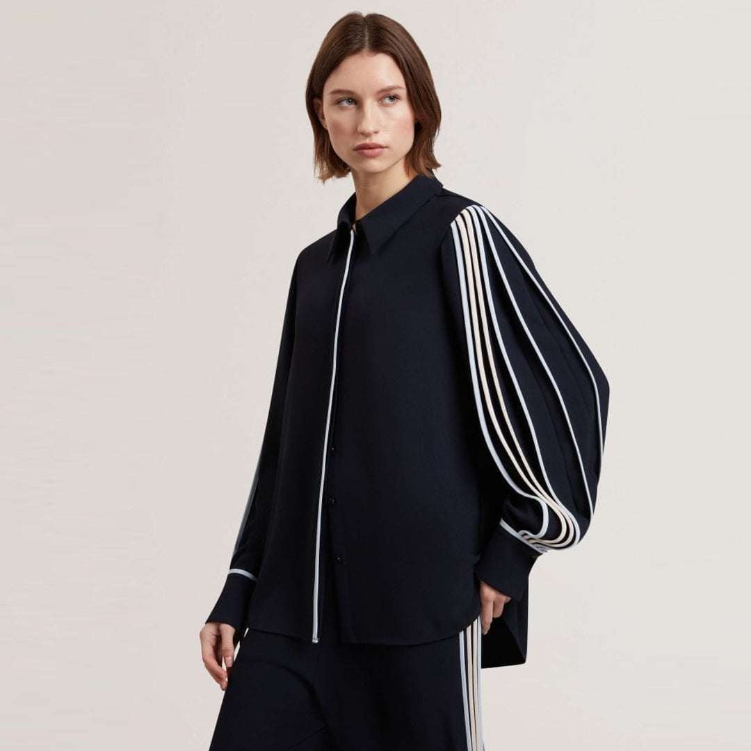 Maicë TED BAKER Piping Detail Long Sleeve Shi