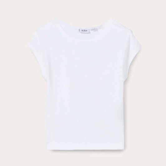 Maicë Blukids T-SHIRT SOLI OPTICAL WHIT