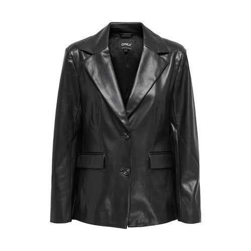 Sako ONLY ONLVERONA FAUX LEATHER FIT BLAZER CC OTW