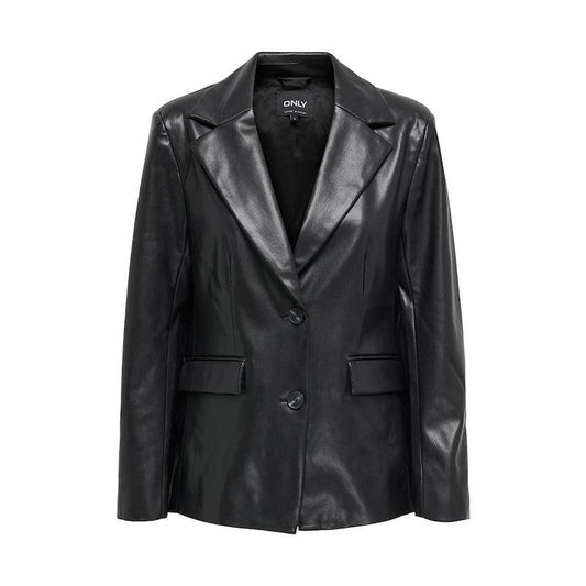 Sako ONLY ONLVERONA FAUX LEATHER FIT BLAZER CC OTW