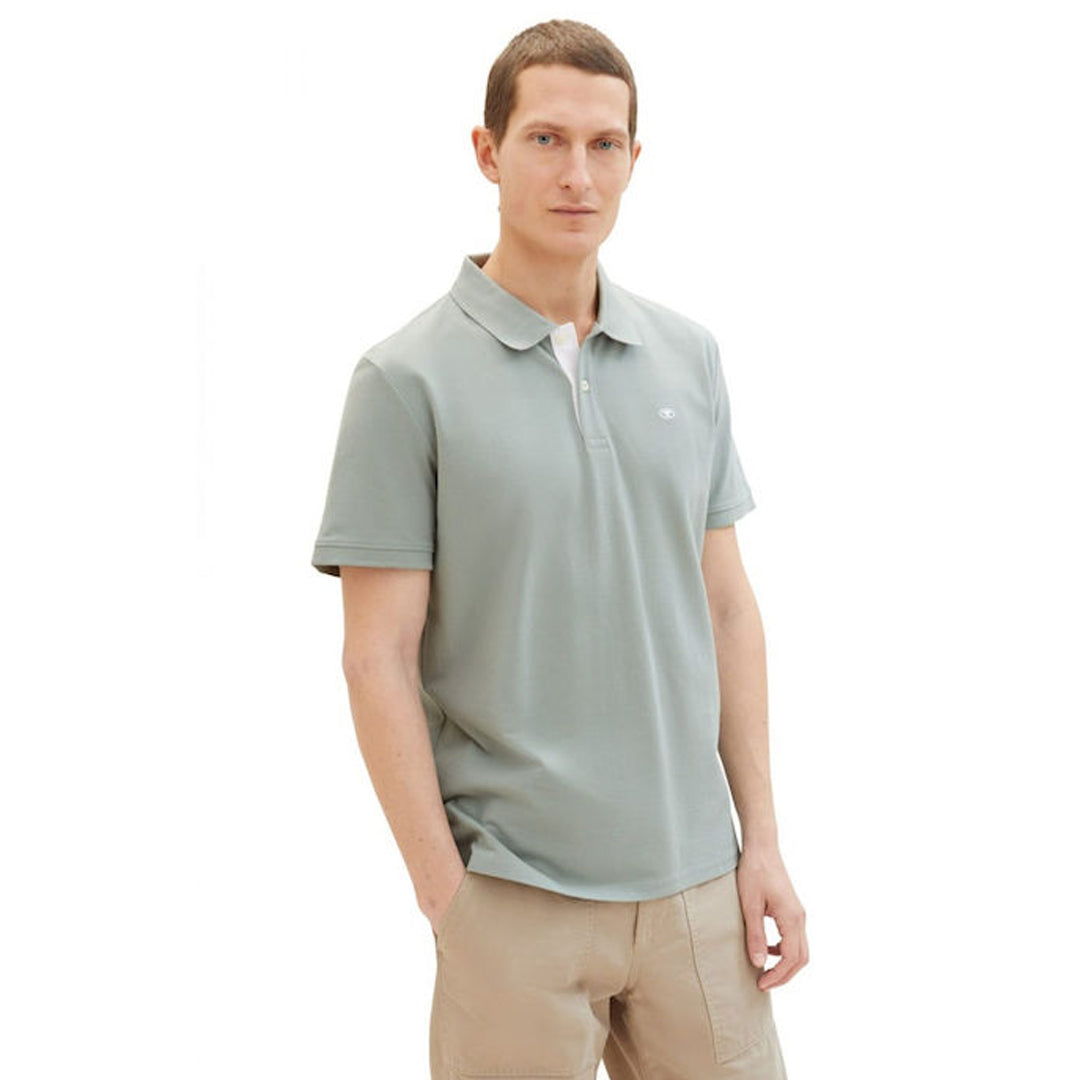 Maicë Tom Tailor basic polo with contr