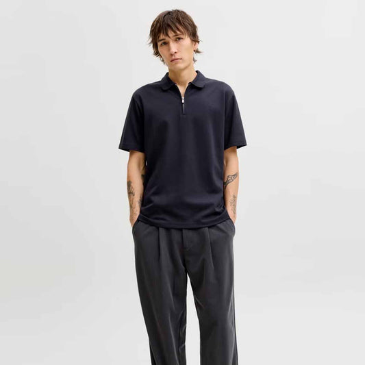 Maicë Jack & Jones JPRBLAETHAN SS ZIP POLO SN