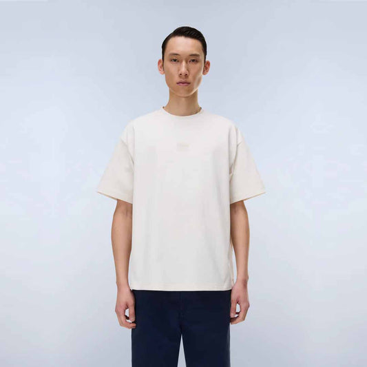 Maicë Napapijri S-ELEVATED LOGO SS WHITE WHISPER