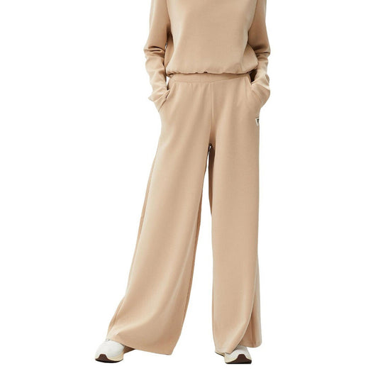 Pantallona Guess OLYMPE WIDE LEG PANT