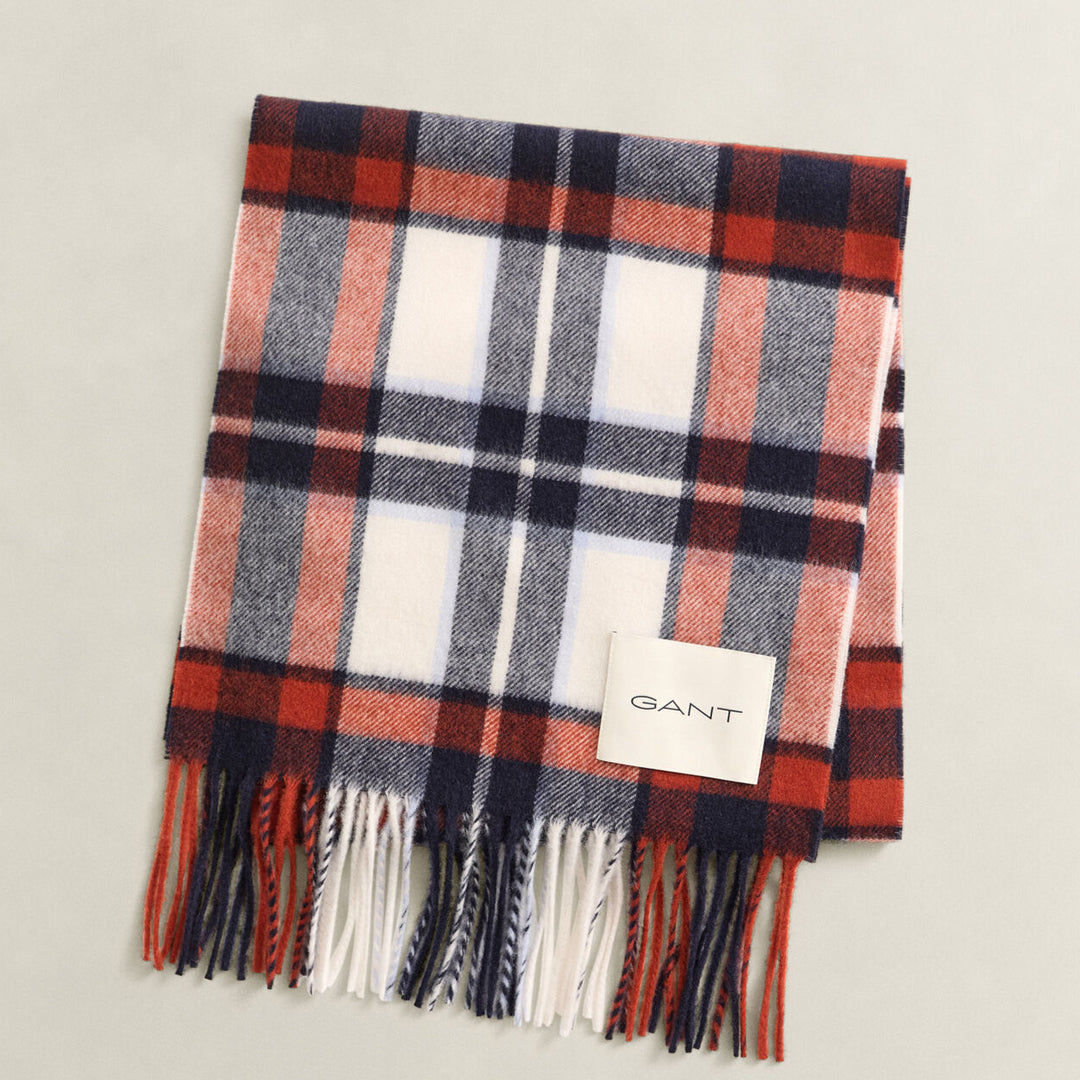 Shallë Gant CHECKED WOOL SCARF