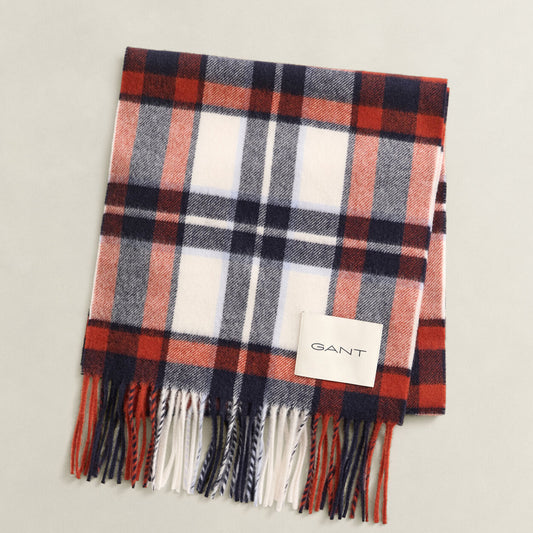 Shallë Gant CHECKED WOOL SCARF