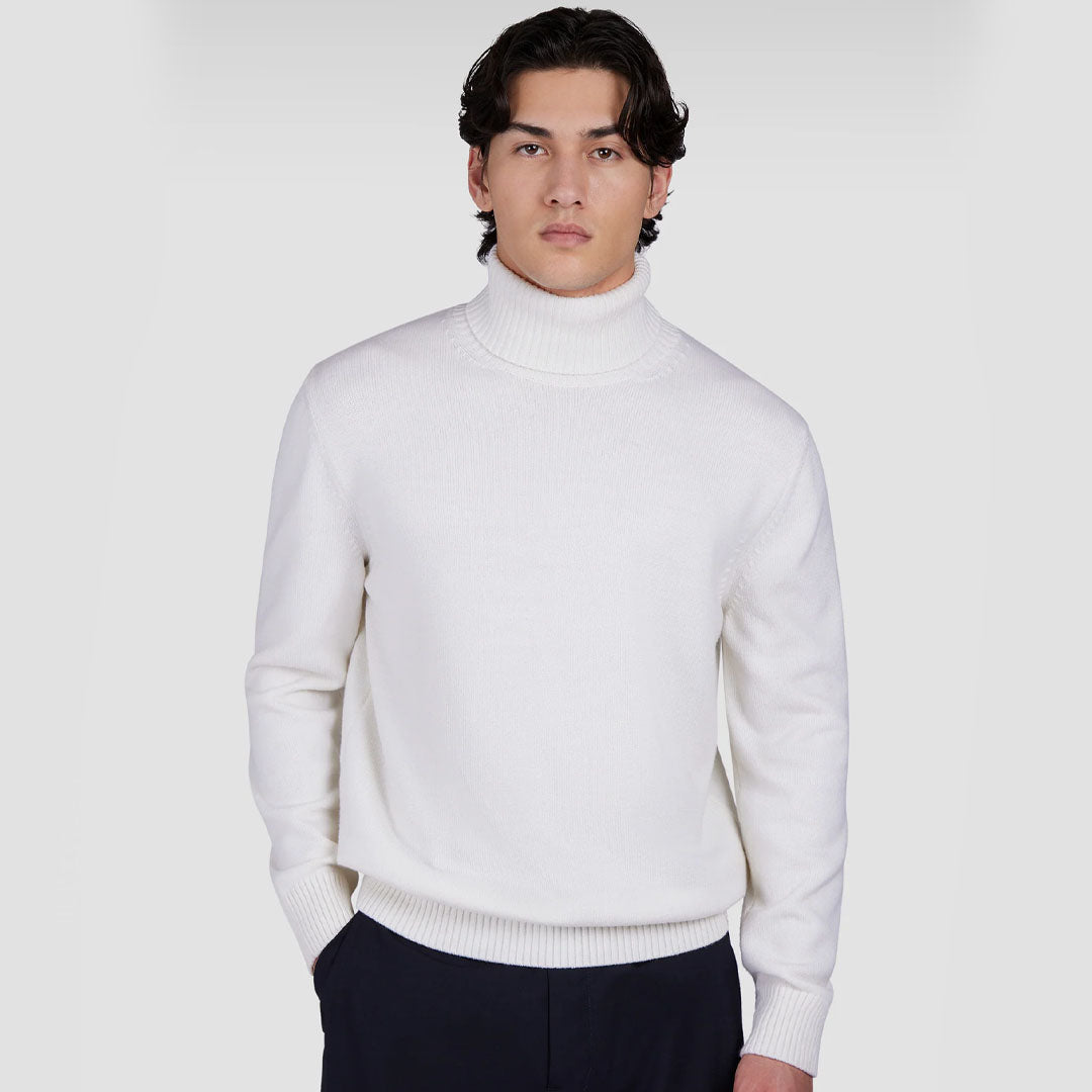Rollkë PAUL & SHARK MENS KNITTED WOOL TURTLENECK