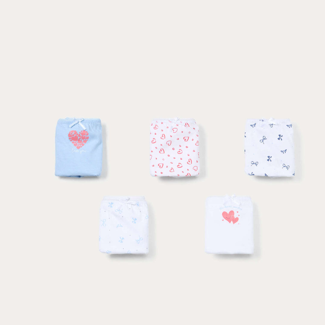 Brekë Blukids PK 5 SLIP 3/ MULTICOLOR