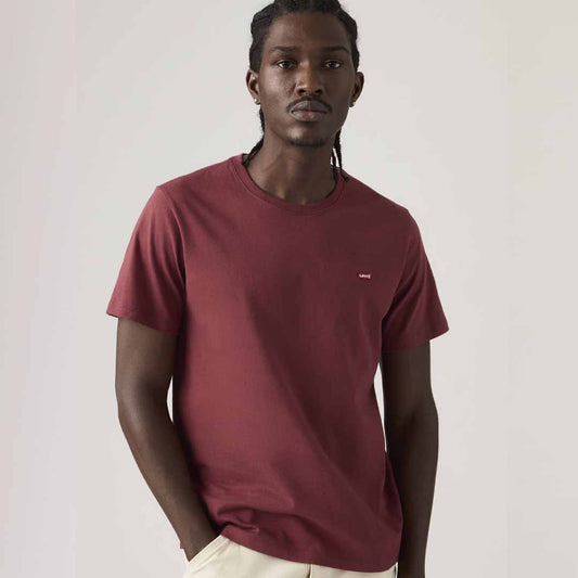 Maicë Levis SS ORIGINAL HM TEE OXBLOOD RED
