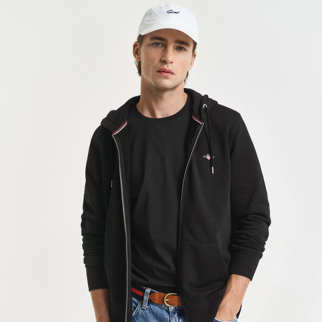 Duks GANT REG SHIELD FULL ZIP HOODIE