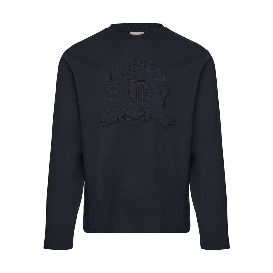 Bluzë GANT EMBROIDERED BADGE LS T-SHIRT