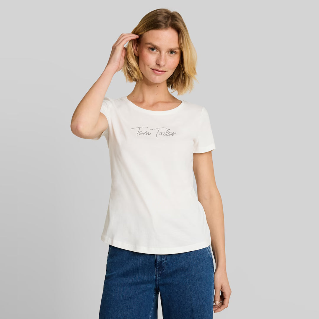 Maicë Tom Tailor T-Shirt with logo rhi