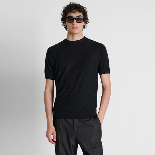 Maicë Antony Morato SWEATER ROUND COLLAR SHORT SLE