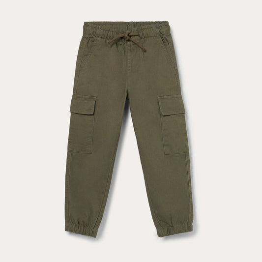 Pantallona Blukids CHINOS CARGO MILITARY GRE
