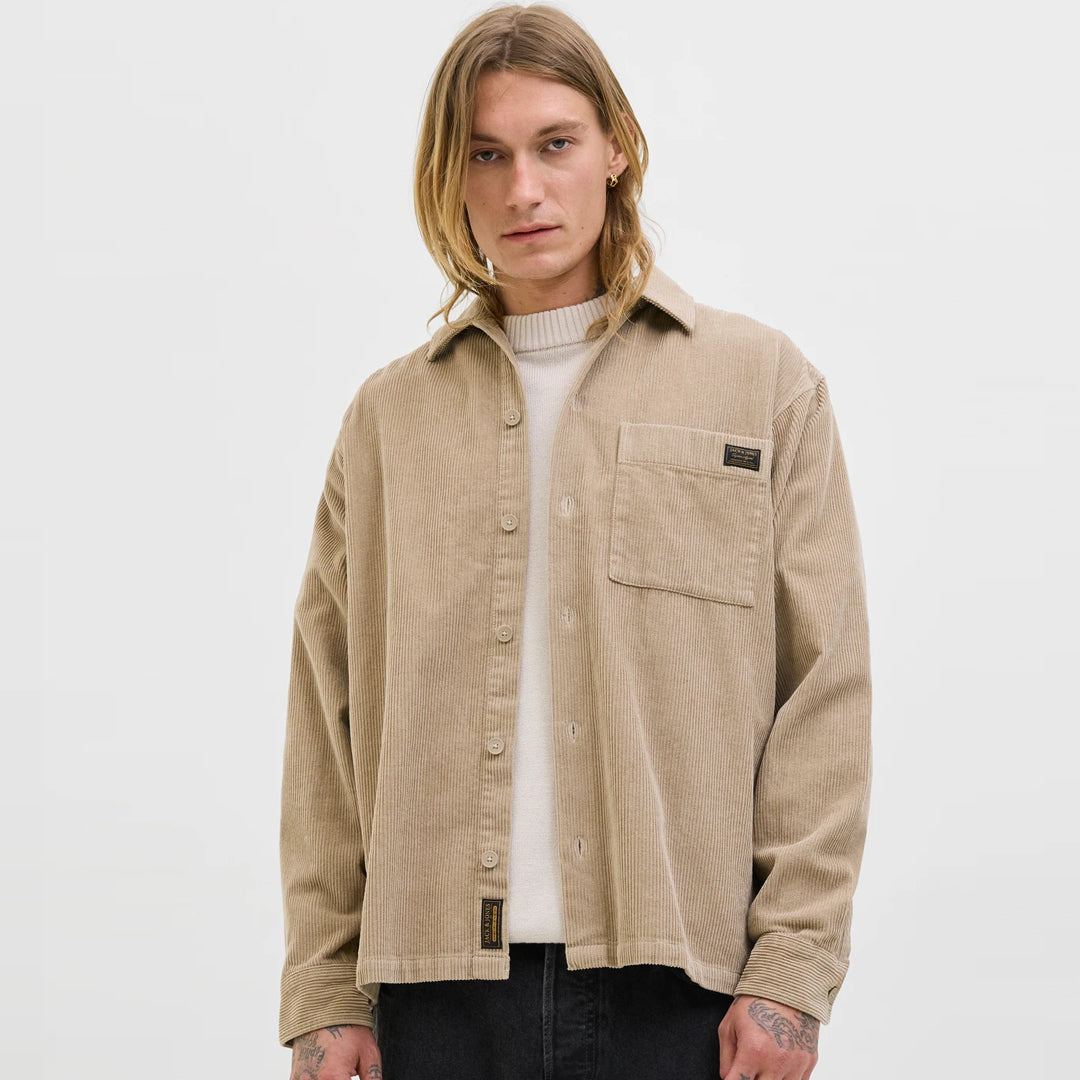 Këmishë JACK & JONES JJCORDUROY OVERSHIRT L/S