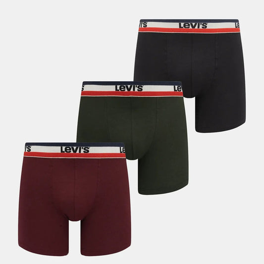 Bokserica LEVIS MEN SPRTSWR LOGO BOXER BRIEF 3P, S