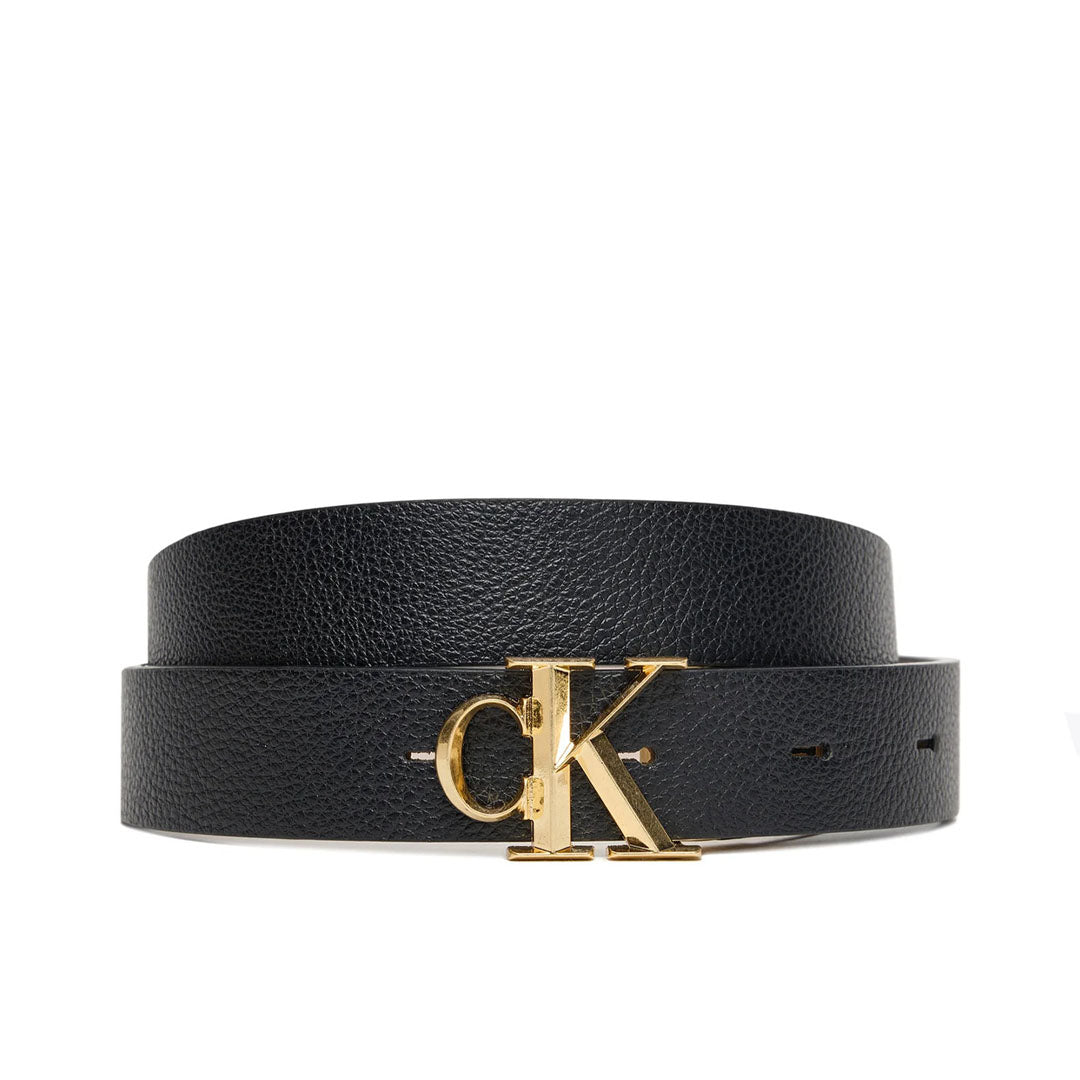 Rrip CALVIN KLEIN FACTED CK BUCKLE 25MM REi»?V A