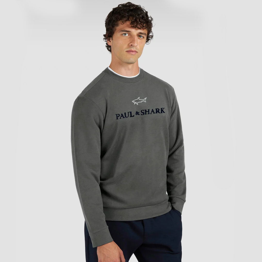 Bluzë PAUL & SHARK MENS WOVEN COTTON NYLON SWEATSH