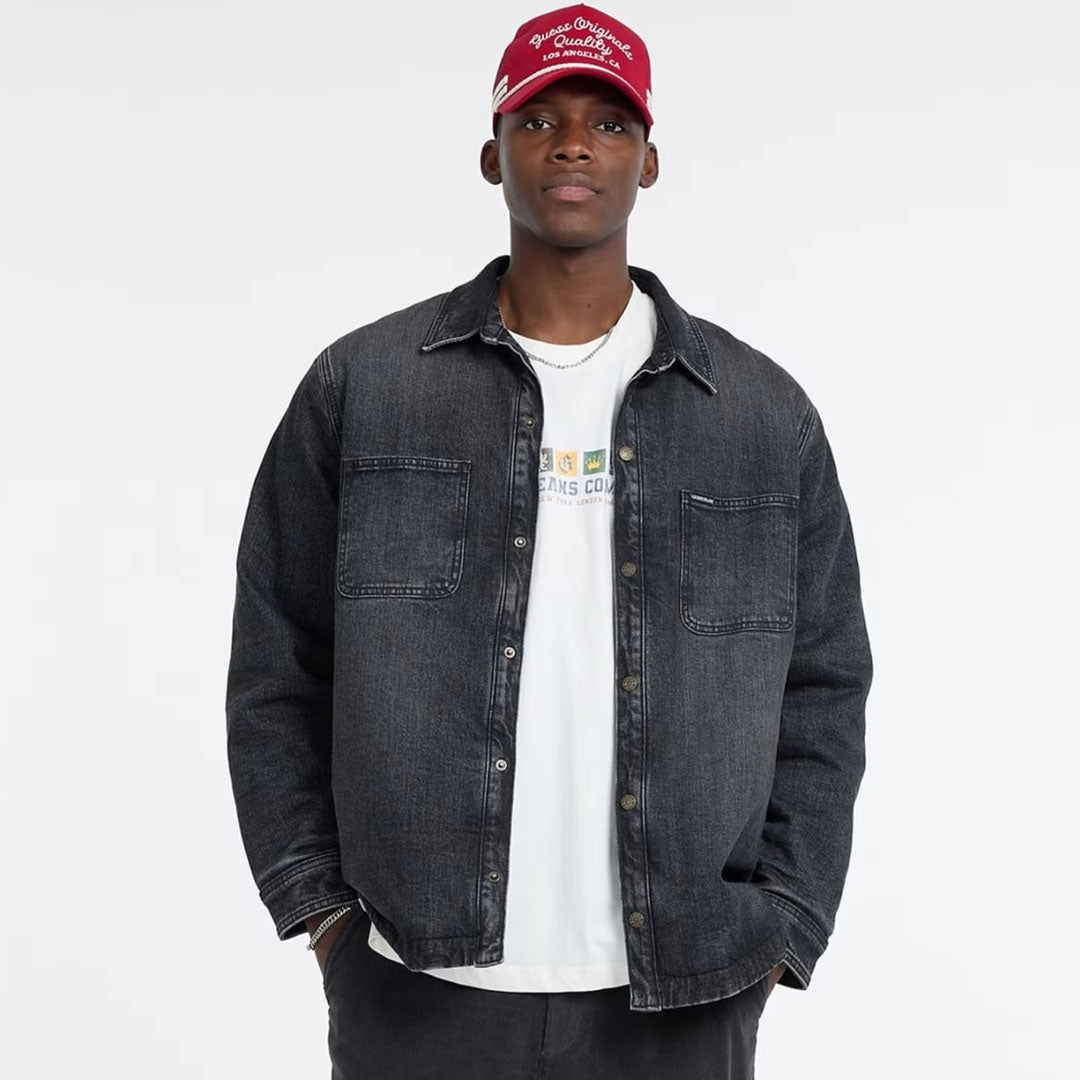 Jakne GUESS JEANS GJ PLAID WOOL JKT