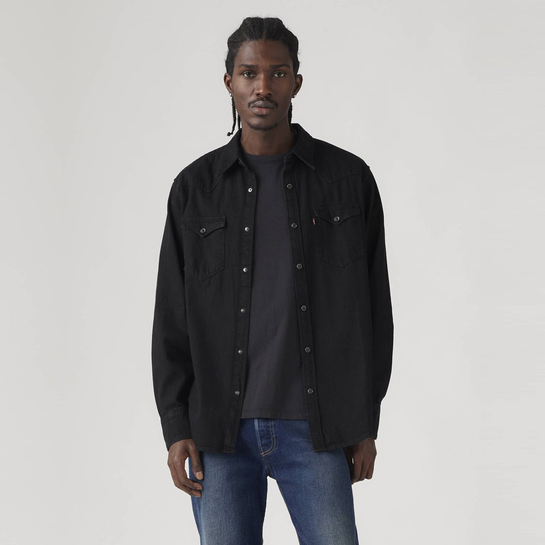 Këmishë LEVIS BARSTOW WESTERN STANDARD MARBLE BLAC