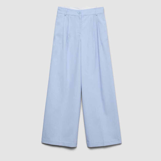 Pantallona Vero Moda VMNILLE HW WIDE PANT