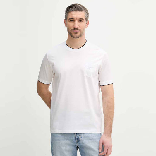 Maicë Paul & Shark MEN'S KNITTED COTTON T-SHIRT