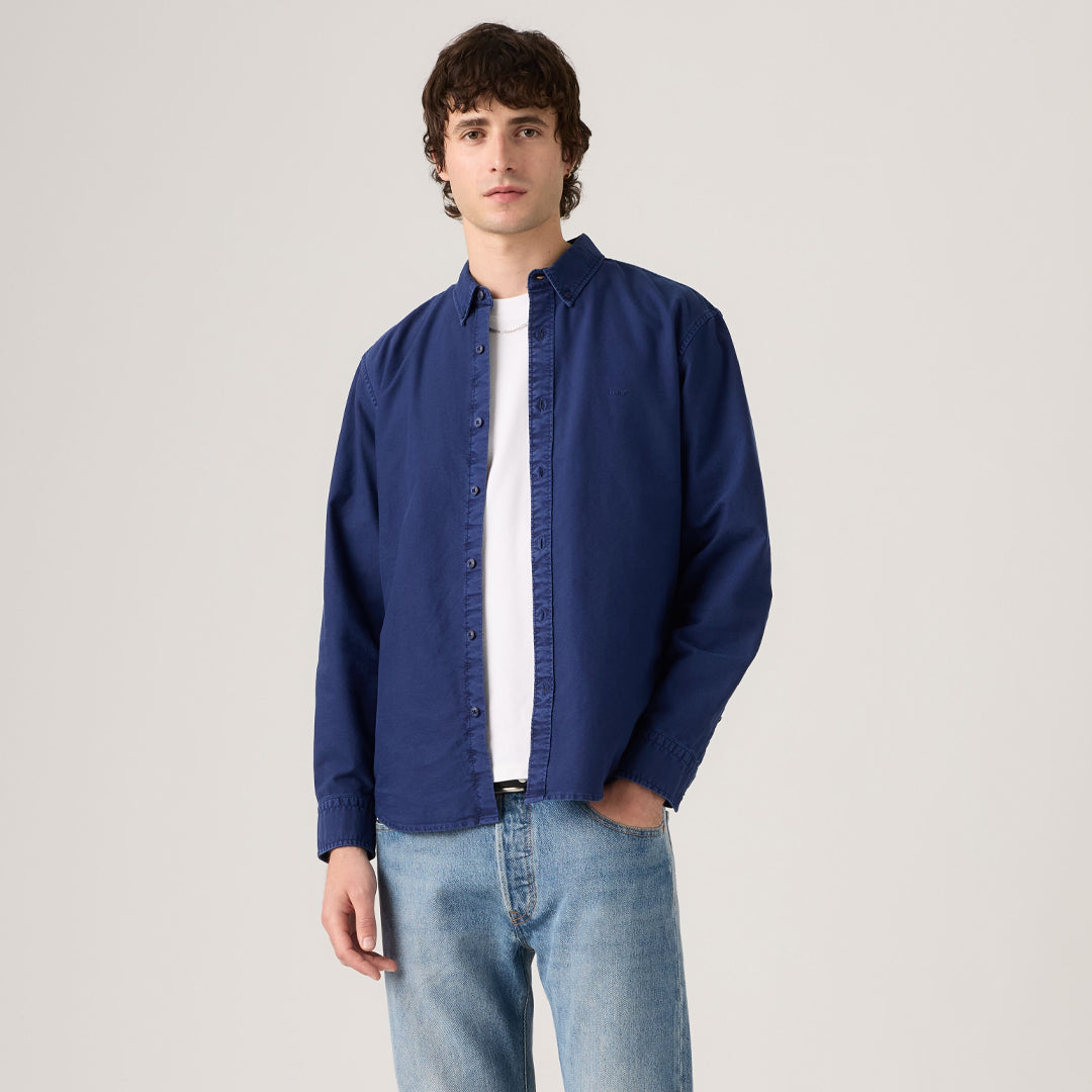Këmishë Levis AUTHENTIC BUTTON DOWN MEDIEVAL BLUE