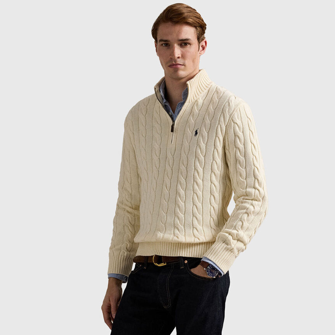 Xhemper Ralph Lauren LSDRIVERHZPP-LONG SLEEVE-PULL