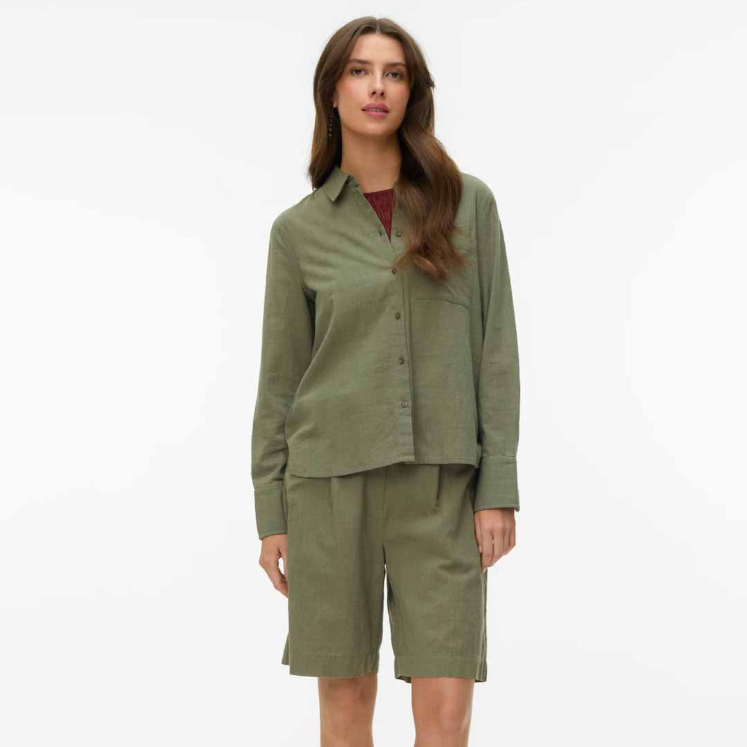 Këmishë Vero Moda VMCAIA LS SHIRT WVN NOOS