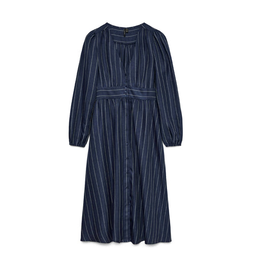 Fustan VERO MODA VMODETTE 3/4 SLV V-NECK DRESS WVN