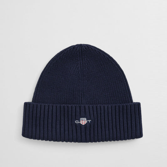 Kapelë GANT COTTON BLEND LOGO BEANIE