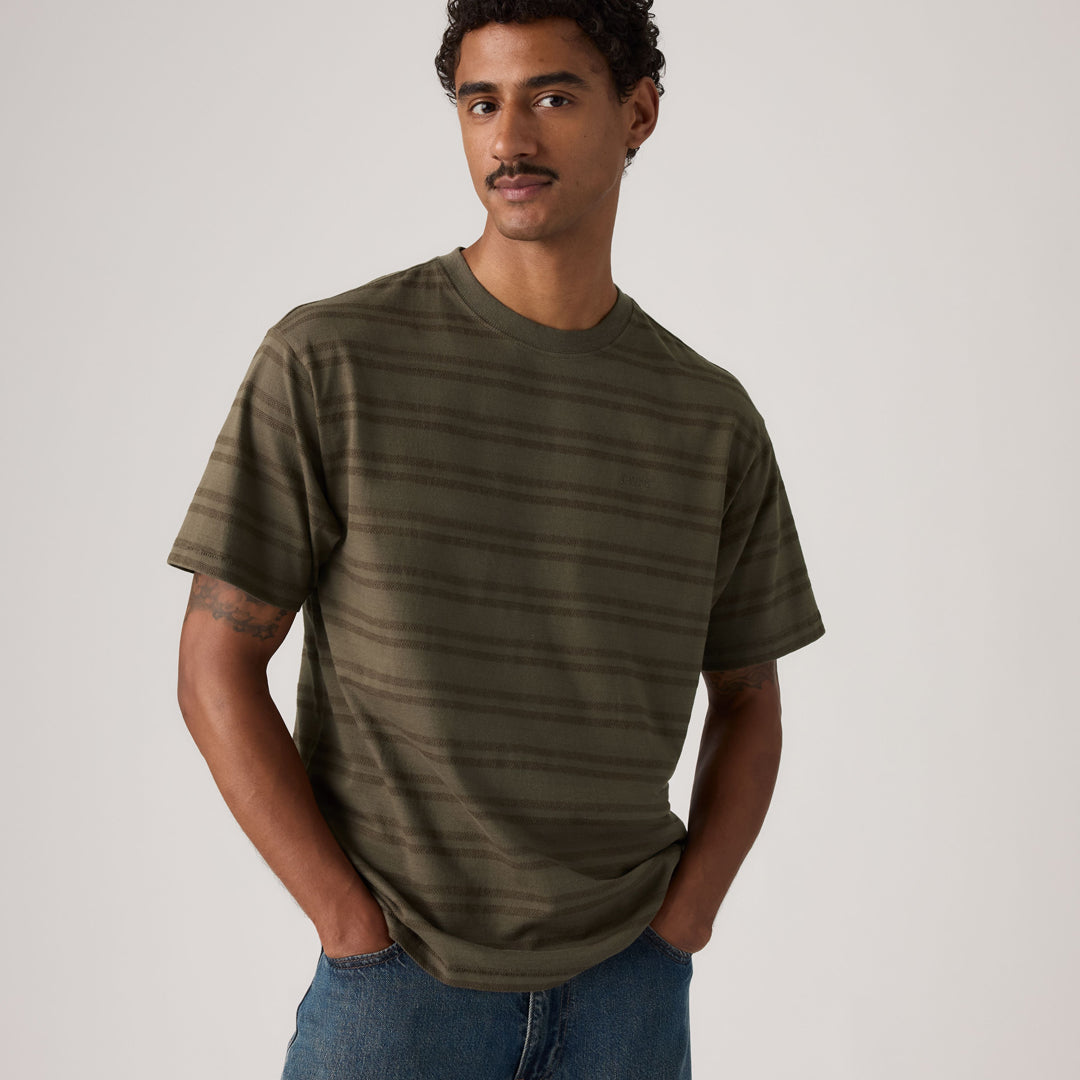 Maicë Levis RED TAB VINTAGE TEE GRADY CHEVRON STRI