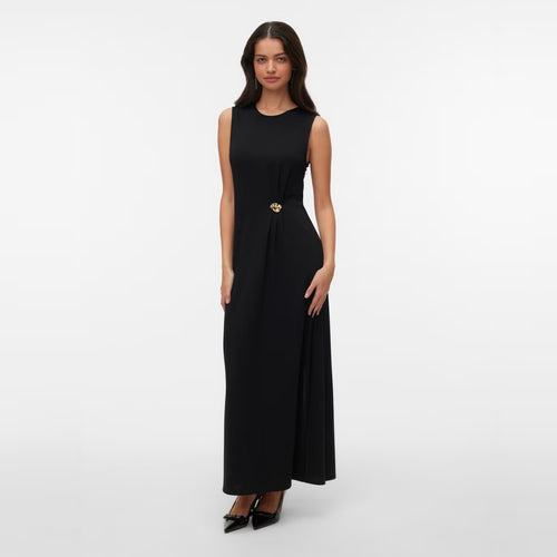Fustan Vero Moda VMVIRA SL O-NECK ANKLE DRESS JRS