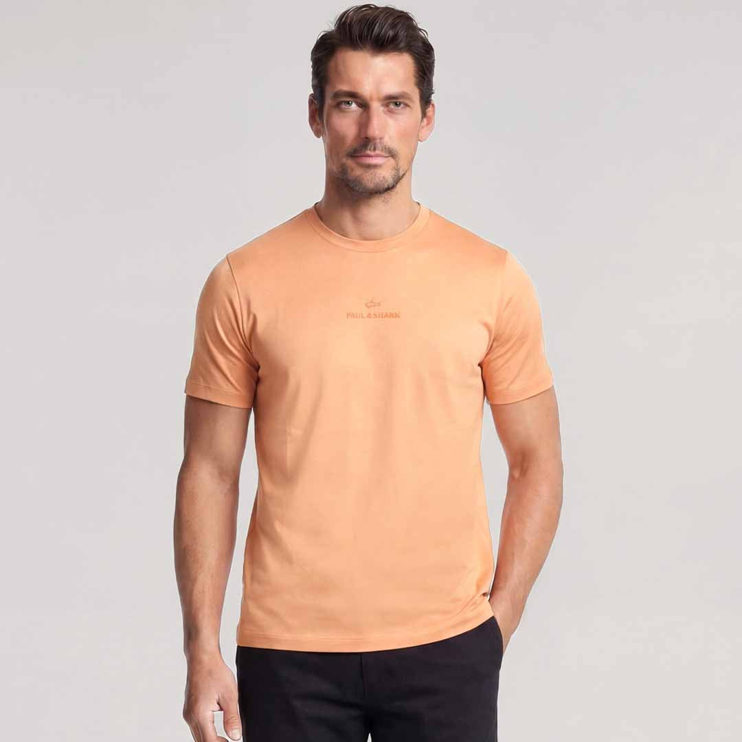 Maicë Paul & Shark MENS KNITTED COTTON T-SHIRT