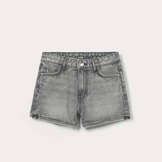 Shorce Blukids SHORT DENIM  LIGHT GREY