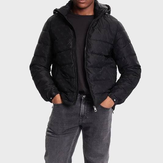 Jakne GUESS MONOGRAM PUFFA JACKET