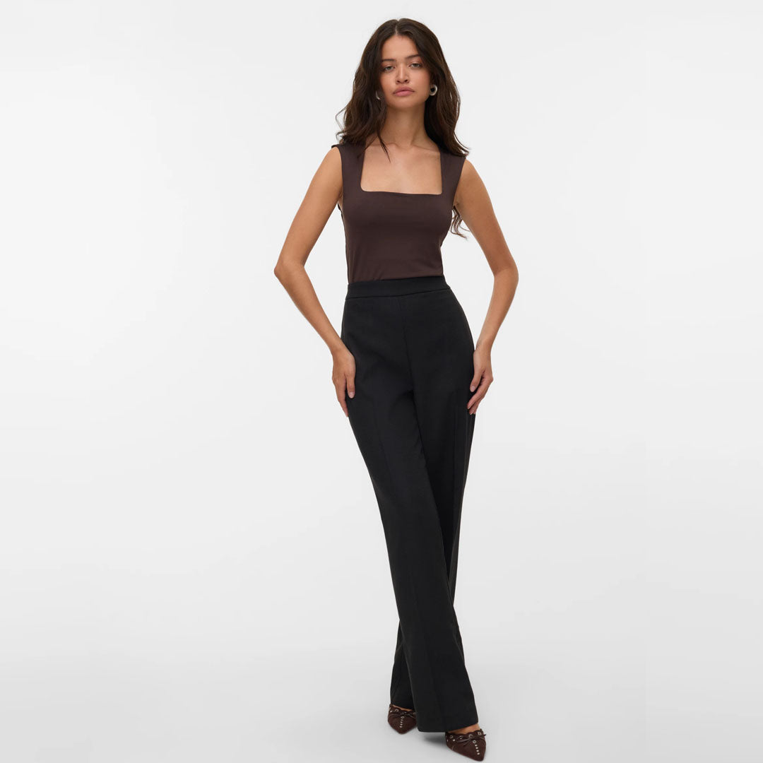 Pantallona Vero Moda VMEVE HW STRAIGHT PANT