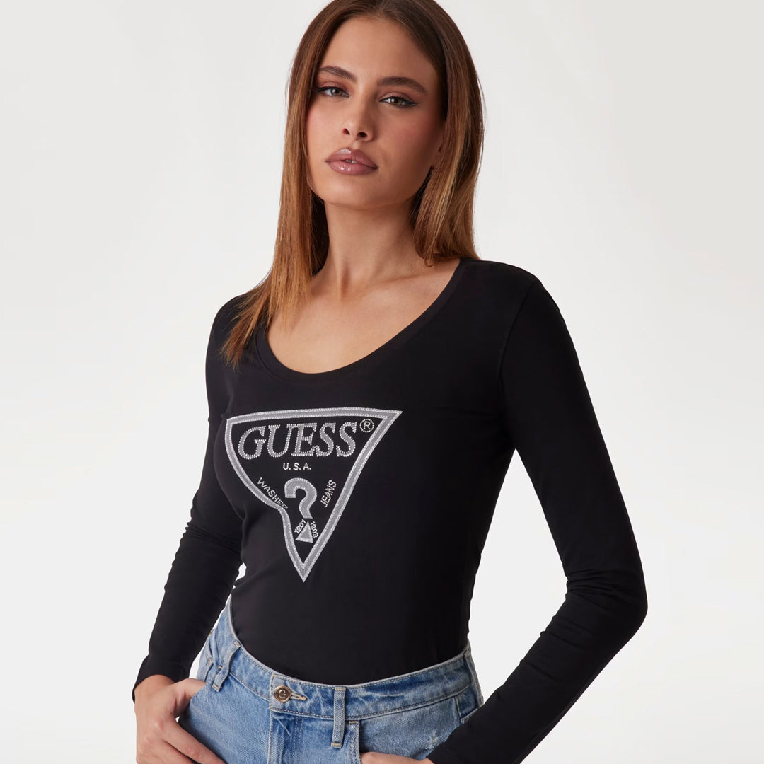 Bluzë Guess W5RI65J1314 JBLK